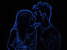 gif amour neon